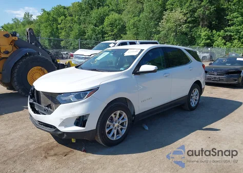 2019 Chevrolet Equinox Lt z USA, uszkodzony, nr VIN 3GNAXJEV3KS631578